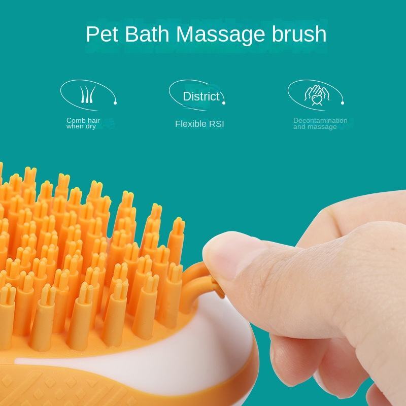 ScrubBark – Pet Bath & Massage Brush - 4PawSpot