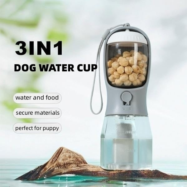 GoPup – 3-in-1 Travel Bottle for Pets - 4PawSpot