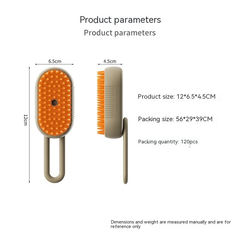 PuffEase – Pet Spray & Massage Comb - 4PawSpot