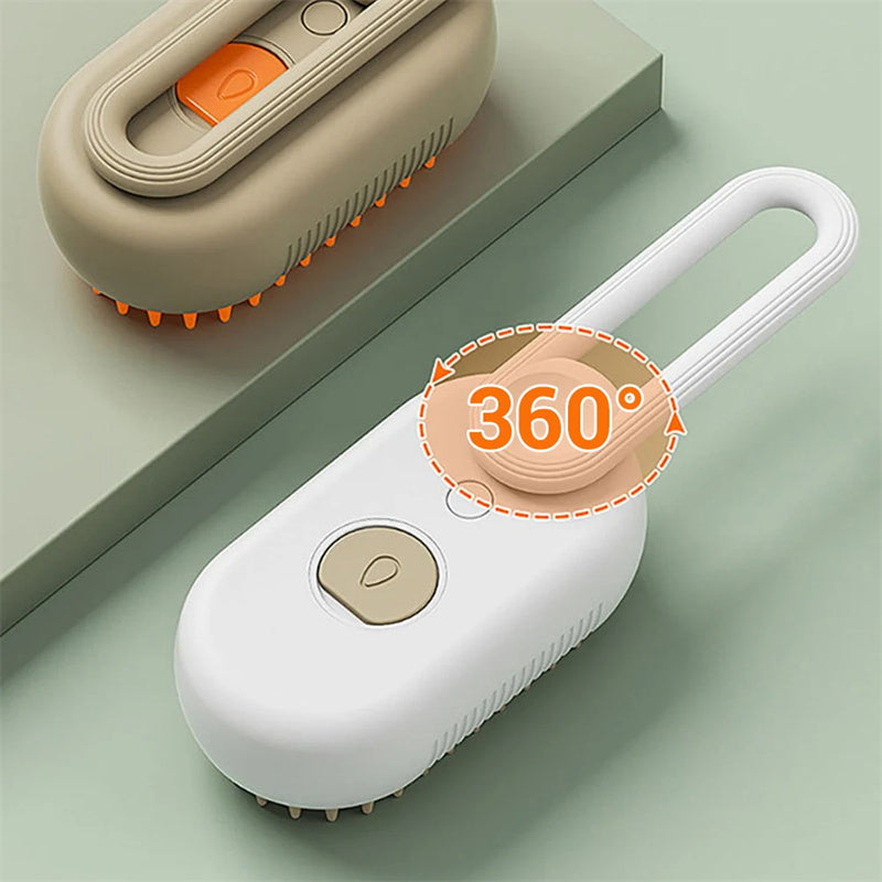 PuffEase – Pet Spray & Massage Comb - 4PawSpot